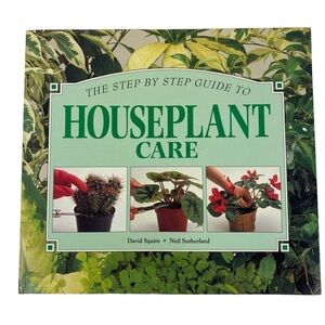 Houseplant Care Book Step by Step Guide 124 Pages Whitecap 1994
